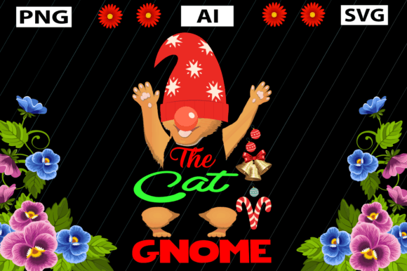 Christmas T Shirt Design: The CAT Gnome Review