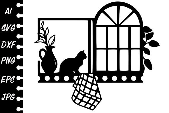 Clip Art Cat: A Versatile Embroidery Design for Craft Projects