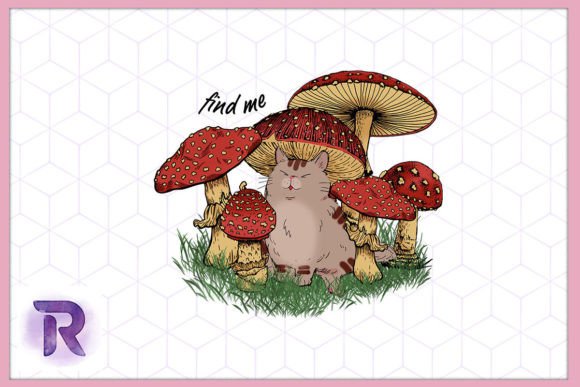 Funny Cat Mushroom Embroidery Design Review