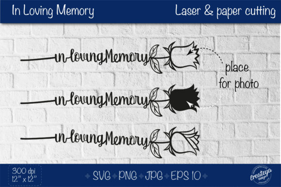 In Loving Memory SVG for Memorial Day