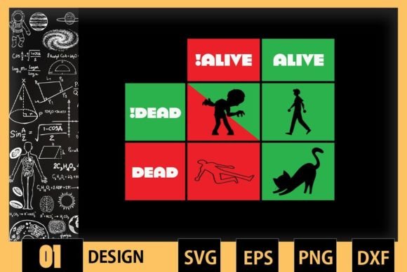 Logic Alive and Dead Programmer Cat Embroidery Review