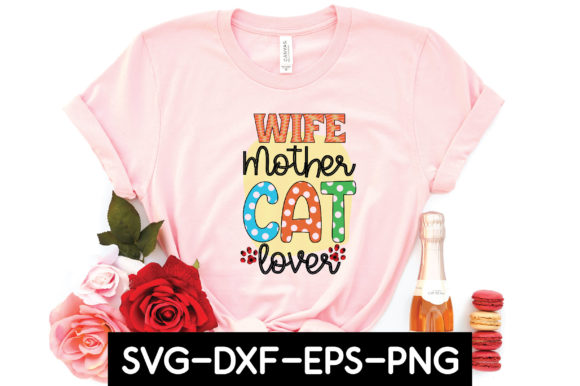 Wife Mother Cat Lover Embroidery Design Review